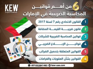 6 من أهم قوانين المحاسبة الضريبية في الإمارات