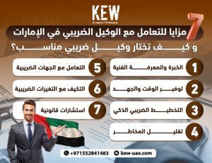 7 مزايا للتعامل مع الوكيل الضريبي في الإمارات و كيف تختار وكيل ضريبي مناسب؟