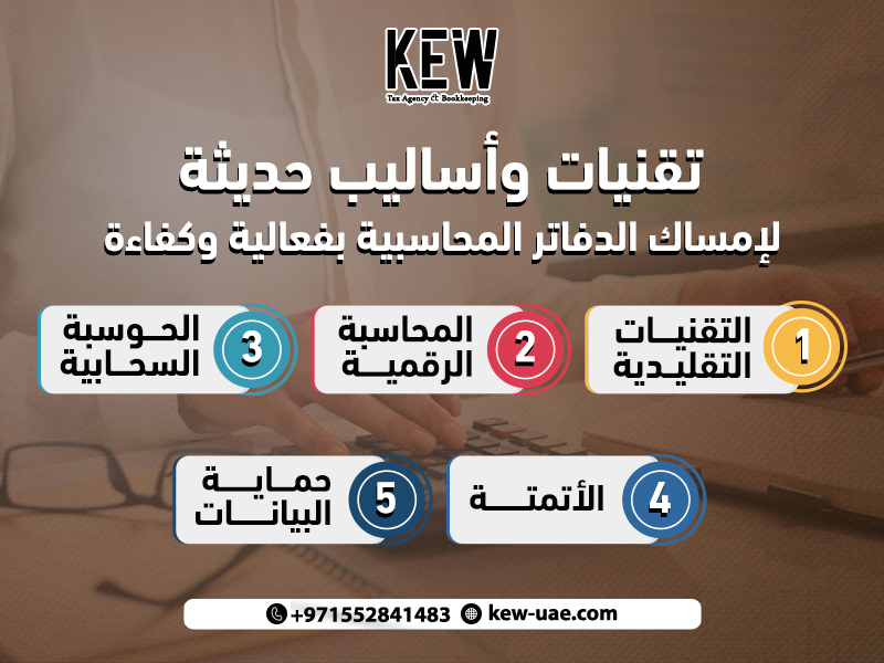 تقنيات و أساليب حديثة لإمساك الدفاتر المحاسبية بفعالية وكفاءة