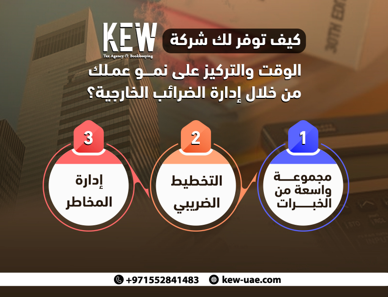 كيف توفر لك شركة كيو الوقت والتركيز على نمو عملك من خلال إدارة الضرائب الخارجية؟